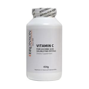 ビタミンC ピュアクリスタル 454g ブロンソン BRONSON VITAMIN C 粉末