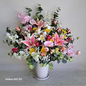 胡蝶蘭&百合MIXアレンジ(AR139)の詳細画像3