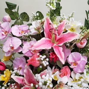 胡蝶蘭&百合MIXアレンジ(AR139)の詳細画像4