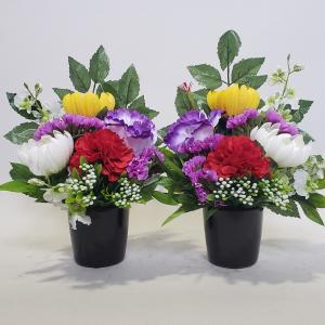 仏花(造花)仏壇用一対(光触媒)の商品画像