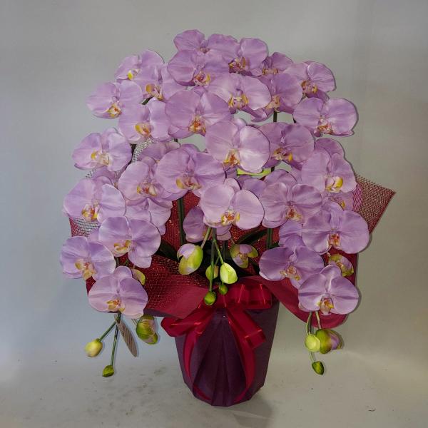 胡蝶蘭L3F/フアンシーパープル（造花）高８０cm×幅４０cm・光触媒