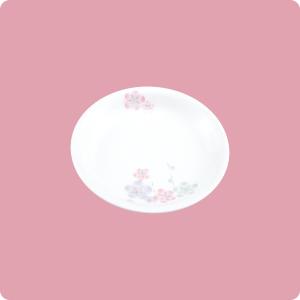 ニ・94　10cm漬物皿（3色梅）｜aigineo