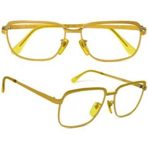 値下げ　パーツの一部にK14WGを使用　老眼鏡　ホワイトゴールド 33-840W （55mm） K14WG 【14金ホワイトゴールド眼鏡フレーム ニッケル