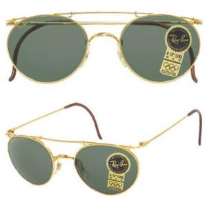 レイバン サングラス Ray-Ban 【ボシュロム/アメリカ製/正規品/新品/ケース有/在庫有/検品済】 デコメタル ラウンド ゴールド/G-15XLT