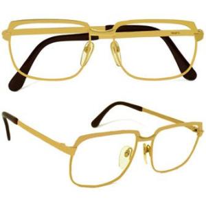K14WG K14ホワイトゴールド 眼鏡用 ネジ 4個set 33-840W （55mm） K14WG 【14金ホワイトゴールド眼鏡フレーム ニッケル