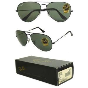 レイバン サングラス Ray-Ban 【ボシュロム/アメリカ製/正規品/新品/ケース有/在庫有/検品済】 ブラックメタル２ ブラック/G-15｜aihikino