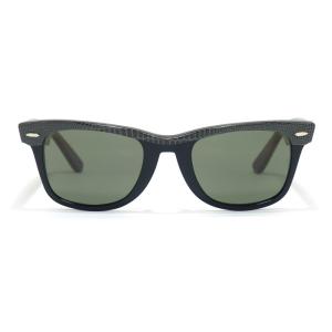 レイバン サングラス Ray-Ban 【ボシュロム/アメリカ製/正規品/新品/ケース有/在庫有/検品済】 ウェイファーラー グレイレザー・エボニィ/G-15｜aihikino