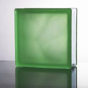 6個セット 送料無料 ガラスブロック 世界で有名なブランド品 厚み80mmグリーン緑ミスティ雲gb4680-6p｜aihome