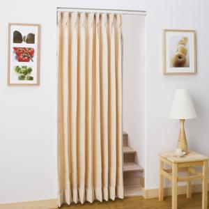 カーテンレール/穴あけ不要のつっぱり式のカーテ...の詳細画像3