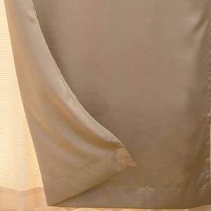 裏地 オーダーカーテン/取り付け簡単な後付け ...の詳細画像2