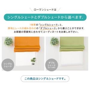 ローマンシェード シングル/生地サンプル/モダ...の詳細画像5
