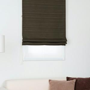 ローマンシェード ダブル/シックなカラーに光沢...の詳細画像5