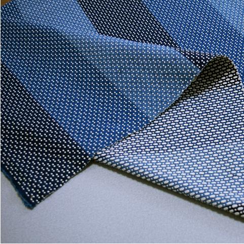 藍染カツオ縞白刺子（FS15208036）