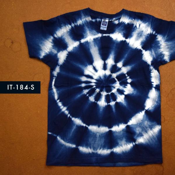 藍染めTシャツ Sサイズ（IT-184-S）