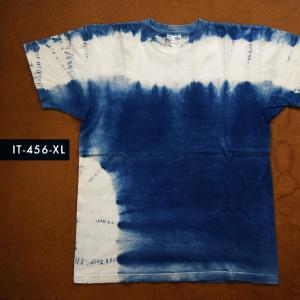 藍染めTシャツ XLサイズ（IT-456-XL）｜aiira-ensyu