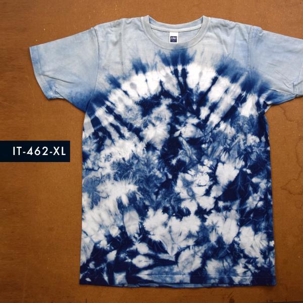 藍染めTシャツ XLサイズ（IT-462-XL）