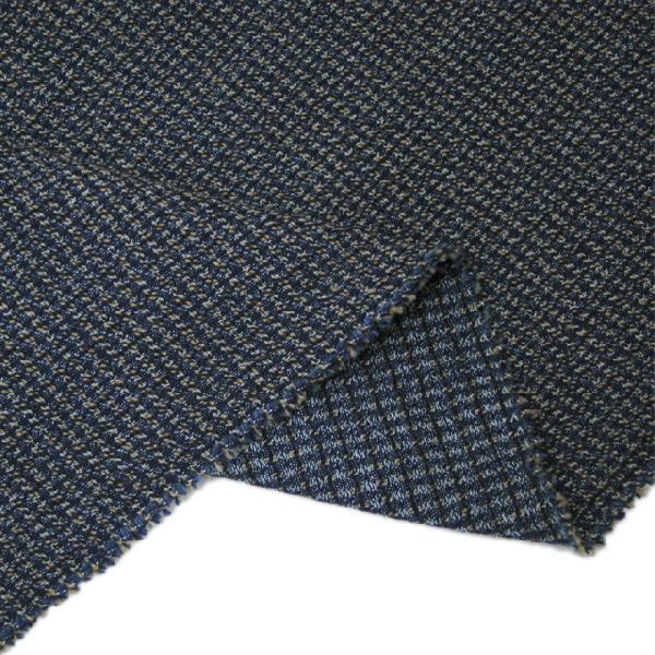 藍染茶十字柄（JB20207101）