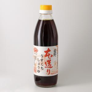 末廣醤油 龍野本造りうすくちしょうゆ 500ml｜aijyoclubecolo