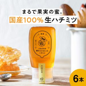 【国産 生はちみつ 非加熱 】 ともだちの蜂さんにもらったハチミツ　【烏山椒】 6本セット（300g×6）