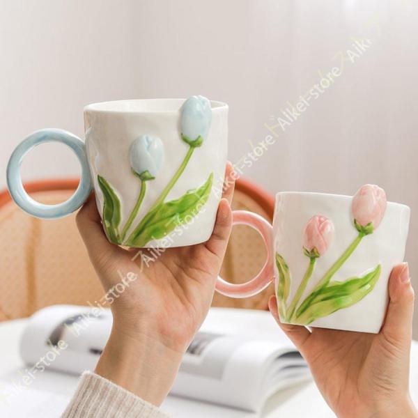 マグカップセラミックコート 直飲み マグカップ コップ 氷 お湯 おしゃれ 大人 子ども アウトドア...