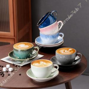 マグ 皿 コーヒーカップ ソーサーセット 陶器 来客用 ギフト 贈り物