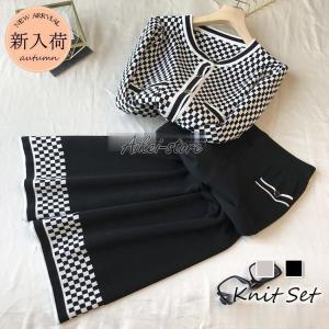 セットアップ レディース 40代 夏 半袖 スカート 接触冷感 上下セット