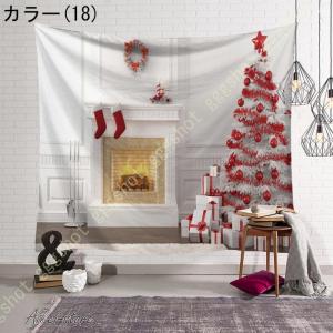 メリークリスマス タペストリー 雪花 クリスマ...の詳細画像1