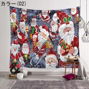 メリークリスマス タペストリー 雪花 クリスマ...の詳細画像3