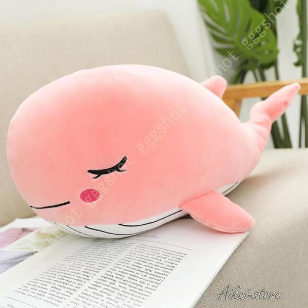 シャチぬいぐるみ クジラ 抱き枕 ふわふわ かわいい 海洋動物 イルカ 人形 キャラクター 添い寝枕...