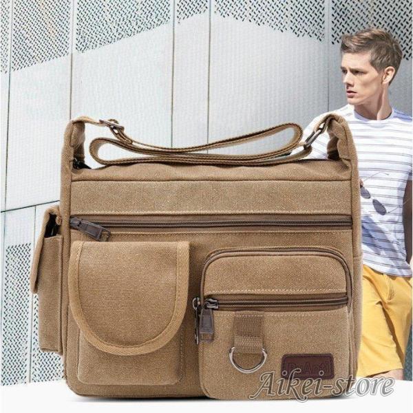 ショルダーバッグ メンズ バッグ カジュアルバッグ レディース ビジネスバッグ 斜め掛け スポーツ ...