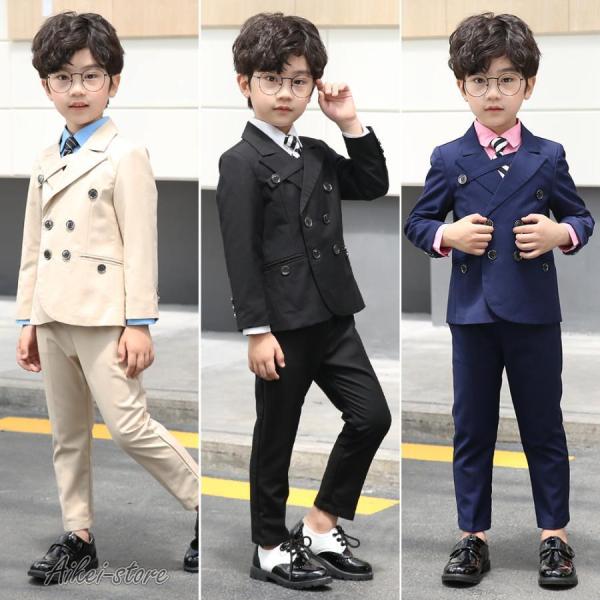 男の子 スーツ 小学生 幼稚園 保育園 卒業式 卒園式 キッズ 子供服 フォーマルスーツ 卒業式 入...