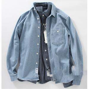 NEIGHBORHOOD ネイバーフッド シャツ 白 青 ブルー ホワイト サイズ:L