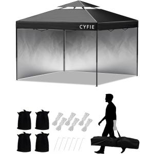 ABCCANOPY ワンタッチタープテント 3mx3m センターロック付き