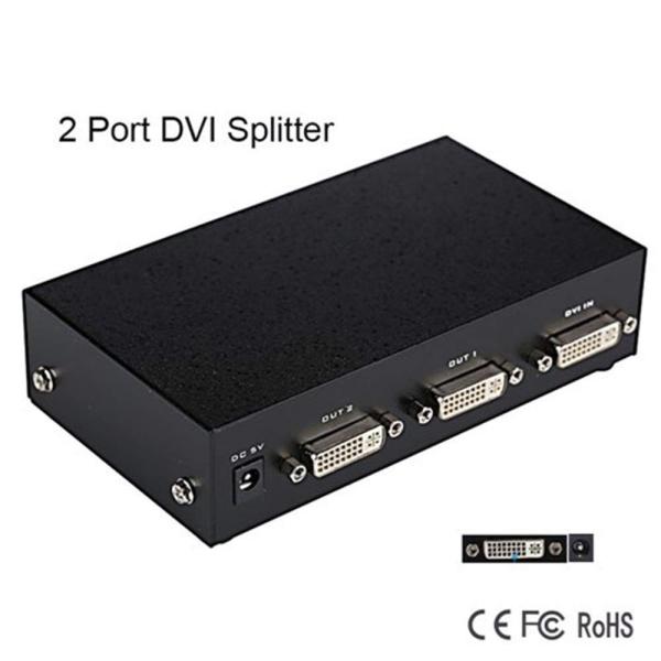 [20-23日2AM限定10倍P付] DVI分配器 1入力2出力 ES-Tune ハイビジョン HD...