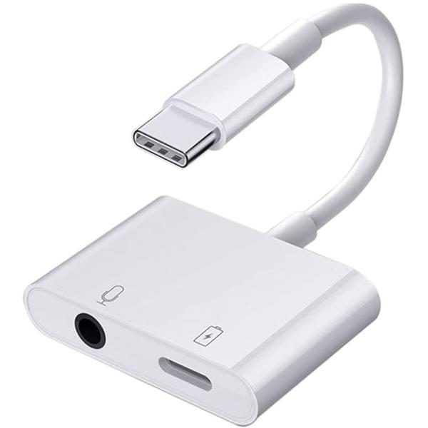 [27日限定10倍P付] TypeC イヤホン変換アダプター Iseebiz USB-C to 3....