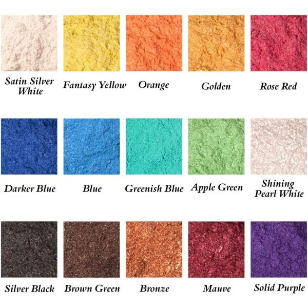 [9日限定10倍P付] マイカパウダー 単色 着色剤 100g カラー顔料パウダー Biutee レ...