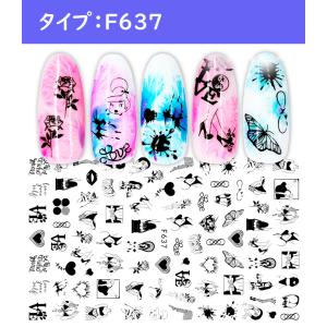ネイルシール ネイルパーツ ネイルデザイン2021 ナンバーシリーズ