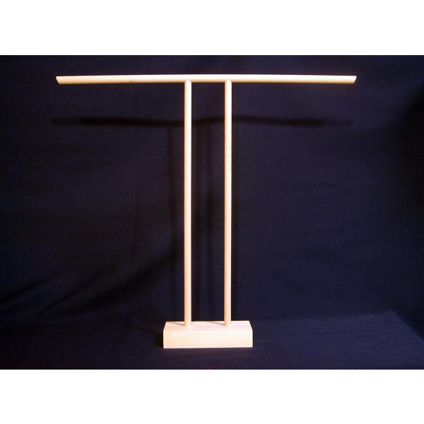 ミニチュア衣桁Ｔ字衣桁/ナチュラル150Y-N45(H40ｃｍW45ｃｍ)（あい工房ショップ限定販売...