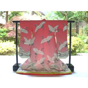 ミニチュア着物1/7金襴打掛キット 黒 -ミニ着物キット-（高さ195mm幅