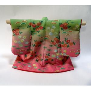 ⭕️専用です。　ミニチュア着物　２枚 ミニチュア着物1/7金襴打掛キット 紺（高さ195mm幅277mm） : あい