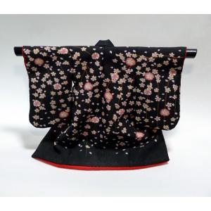 ミニチュア着物　　チャコページ ミニチュア着物1/7金襴打掛キット ベージュ（高さ195mm幅277mm