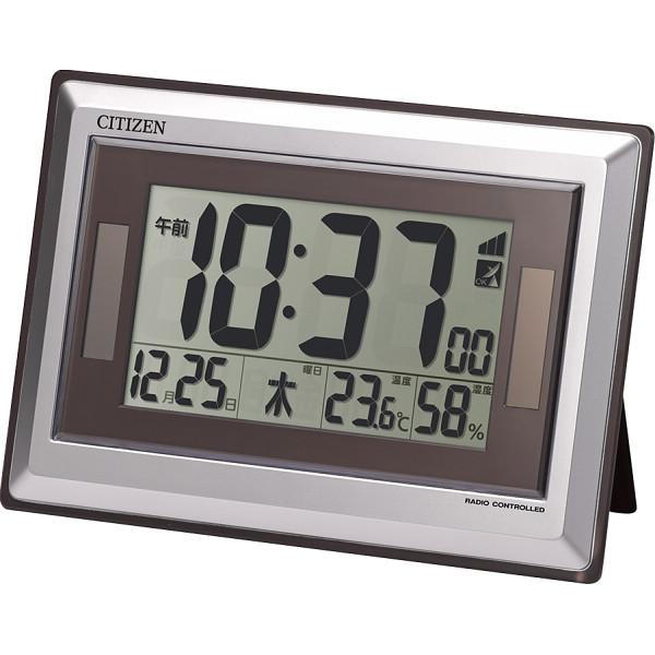 シチズン ソーラー電源電波時計(掛置兼用) 8RZ182-019 ギフト お返し お祝い 電波時計 ...