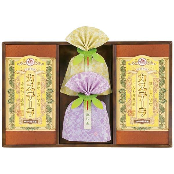 長崎製法カステーラ・緑茶詰合せ KTP-25 ギフト お返し 内祝い お祝い 出産内祝い 結婚内祝い...