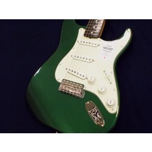 Fender 2023 Collection, MIJ Traditional 60s Stratocaster Rosewood Fingerboard Aged Sherwood Green Metallic  フェンダー｜aikyoku-inazawa