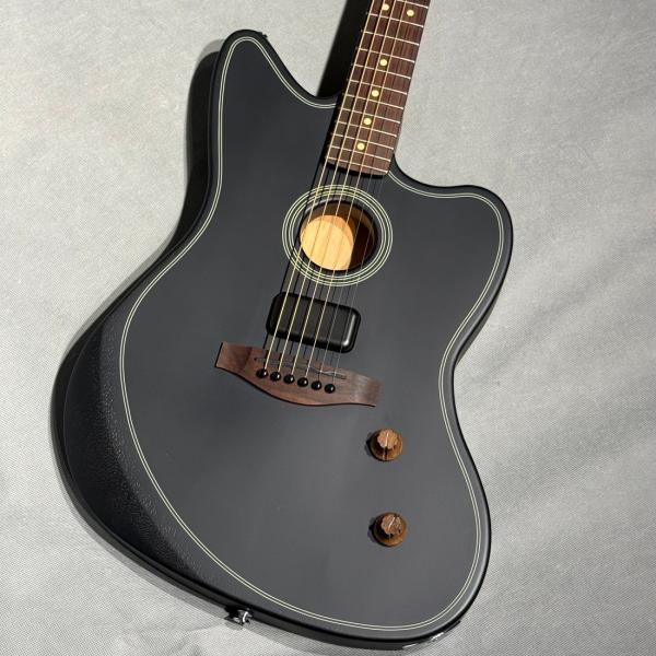 Fender Acoustasonic Standard Jazzmaster Black フェンダ...