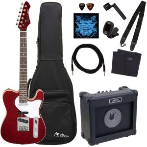 Aria Pro II 615-AE200 SR (See-through Red) evergreen エレキギター