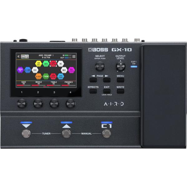 BOSS GX-10 スマートに演奏を彩るポータブル・マルチ・エフェクター ボス