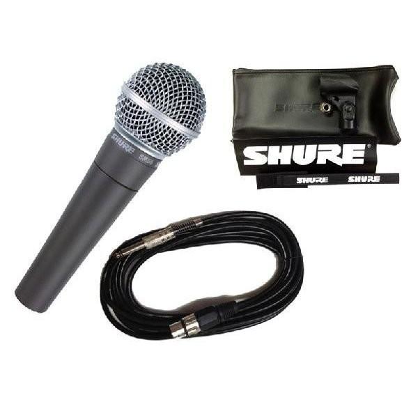 SHURE SM58-LCE / SM58LCE (マイクケーブル5m[XLR-フォン]付7点セット...