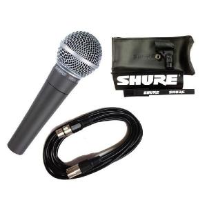 SHURE（シュア） SM58 ボーカル用マイクロホン SM58-LCE : シライ