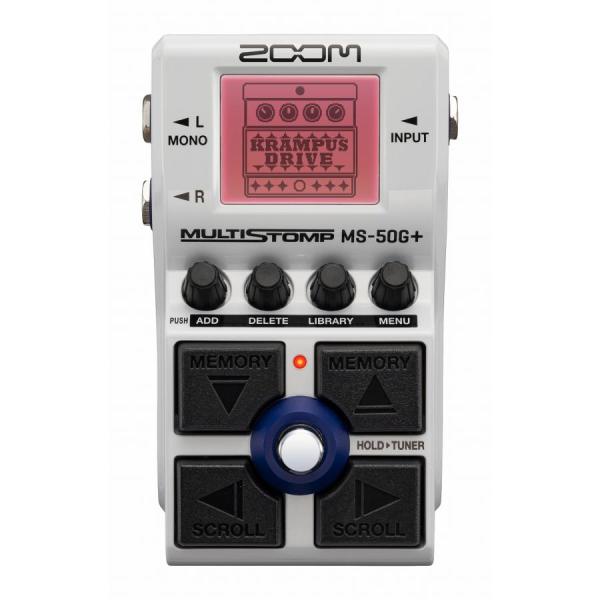 ZOOM MS-50G+ MultiStomp Guitar Pedal マルチエフェクター ズーム...